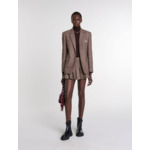 Veste de tailleur à carreaux