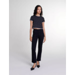 Top en maille jacquard