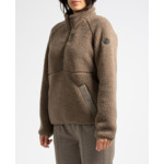 Sweat sherpa col montant