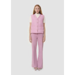 Doudoune sans manches Dario-rose matte