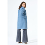 Women Coat Blue