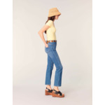 Top en maille côtelée