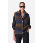 Gilet Sans Manches Dilda En Laine Mélangée