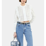 Chemise Blanche En Broderie Anglaise Femme