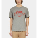 T-Shirt Gris Avec Sérigraphie Glendale Homme