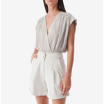 Top En Jersey Lurex Col V Storia