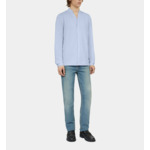Chemise Formelle Bleu Ciel En Popeline Homme