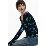 Pull fruits col montant