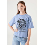 Girls T-shirt Blue