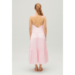 Robe midi satinée