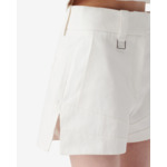 Short Taille Haute À Découpes