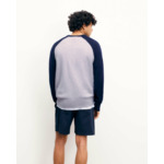 Pull Col Rond Cœur Brodé