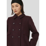 Manteau Marceau-Bordeaux en Laine