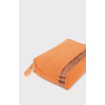 Petite Trousse Zipée En Lin & Sequins