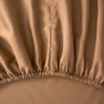 BOSS Home - Drap housse en satin de coton blanc, Loft