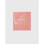 Foulard 65 x 65 imprimé fleurs