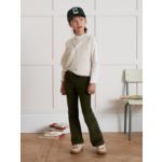 PANTALON FLARE VELOURS