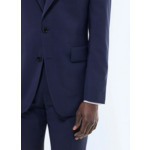 Costume ajusté en laine Prince de Galles