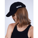 Casquette en laine et cachemire Mac NOIR
