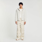 Blouson zippé à capuche