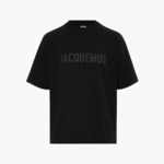 Jacquemus T-shirt Typo Noir