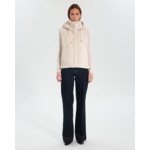 Manteau Modesta Ecru en Polyuréthane