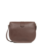 Sac besace A rabat avec fermoir Top Double