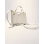 Mini cabas en cuir matelassé