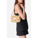 Moyen Sac Moon En Raphia 100% Laine Mérinos