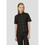 Chemise Camilia-Charcoal en Coton Organique