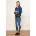 Sac trotteur A rabat avec fermoir Donna Fia