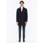 Manteau en laine et cachemire