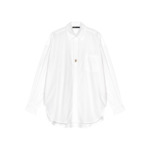 Chemise oversize en popeline