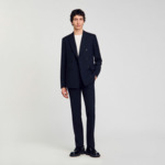 Veste de costume croisée