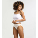 Lot de 3 slips peau/rose/nacre Les Pockets Coton