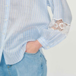 Chemise à rayures