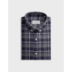 Chemise gabriel à carreaux marine