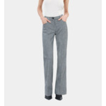 Pantalon Tailleur Flare À Carreaux Vichy Femme