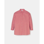 Chemise en popeline à rayures