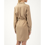 Robe chemise ceinturée