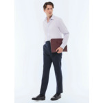 Chemise à rayures en popeline de coton