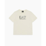 T-shirt - gris à capuche blanche