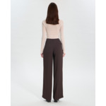 Pantalon Pleyel Chocolat en Polyester