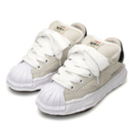 Maison Mihara Yasuhiro Blakey Puffer Sole Monster Leather White