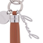 Premier Flirt De Lancel - Porte-Cles Mini Pompons - Camel