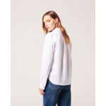 Chemise Carine Blanc en Coton