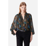 Blouse Bell En Viscose Mélangée