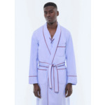 Robe de chambre en popeline de coton