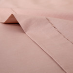 Desforges - Drap plat en percale de coton vert, Alcove