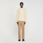 Cardigan zippé en maille